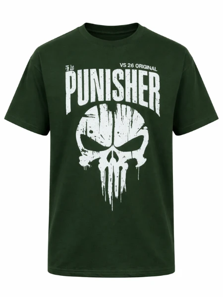 Green PUNISHER Oversized ZAKH T-Shirt