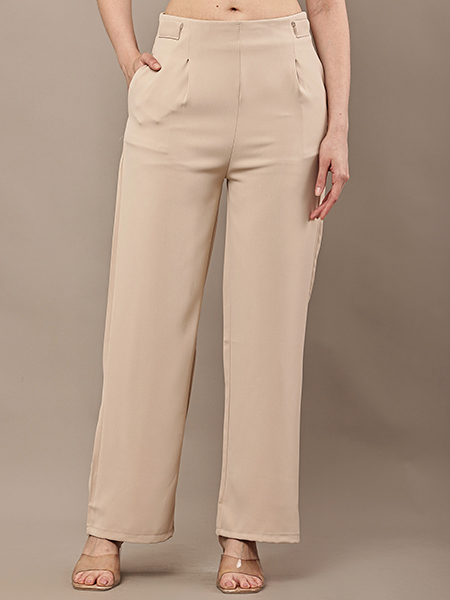 Wide-Leg Korean Pants