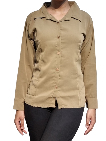Lace-Up Back Shirt